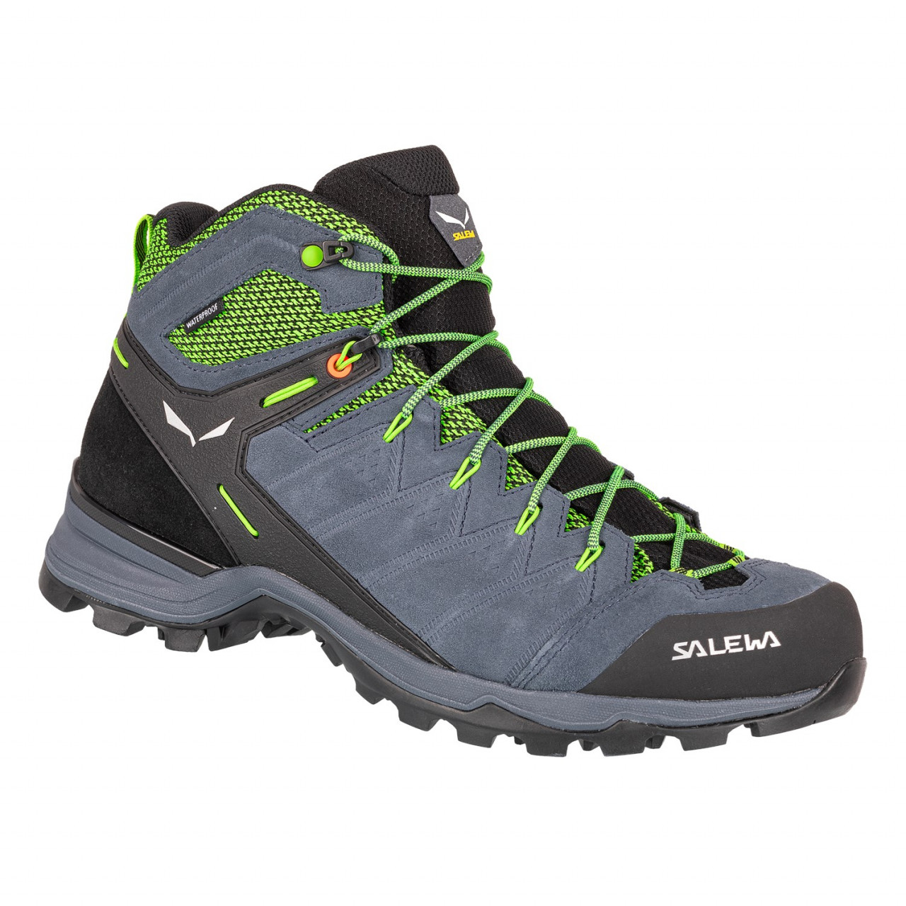 Botas Salewa Alp Mate Mid Waterproof Homem Cinzentas/Azuis 260QUJFOB